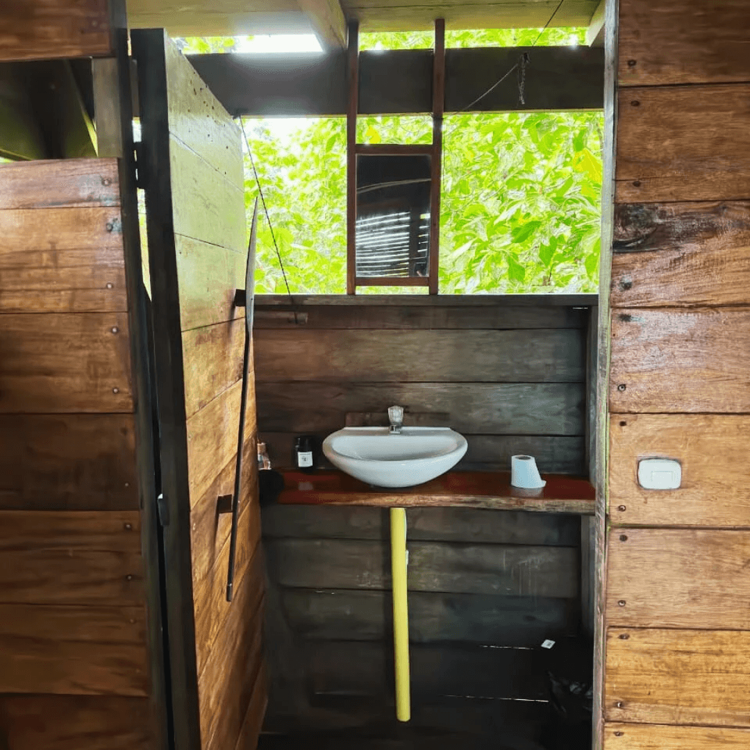 Humaraná cabin terrace